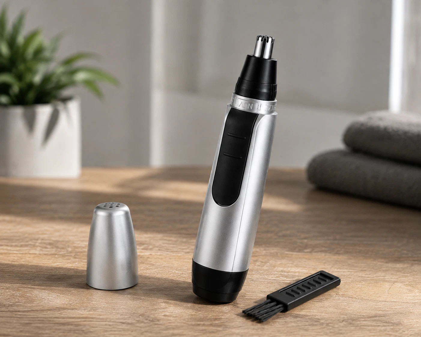 BZ-001 rotary nose and ear trimmer features