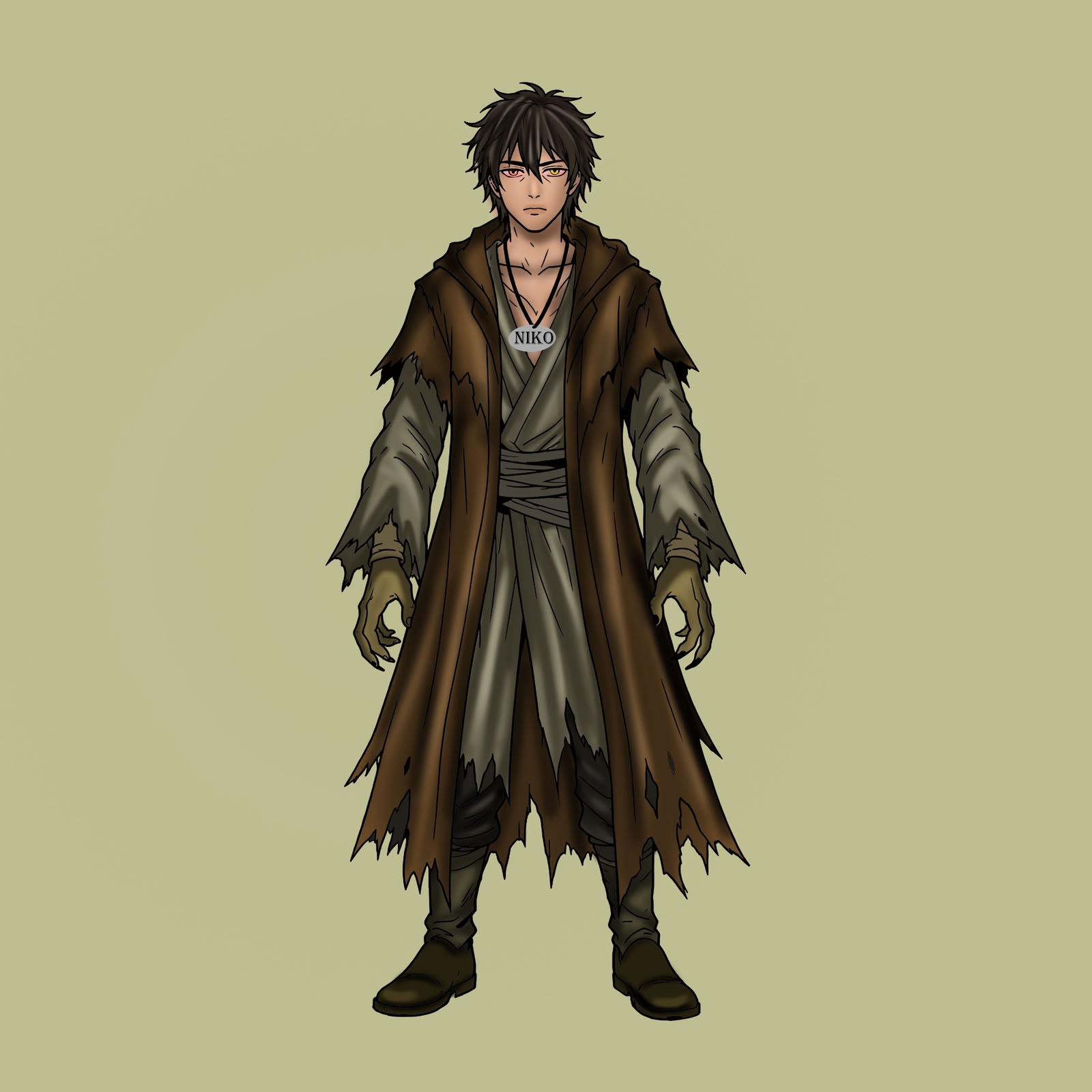 Custom Anime Character Design | Original Fantasy Character Illustration