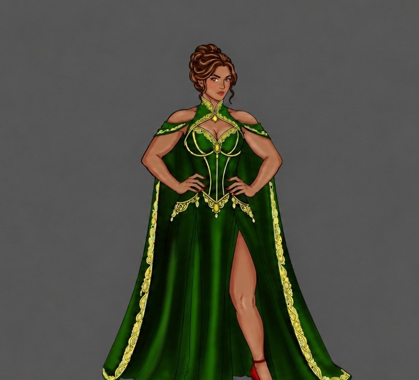 Vol. 1: Emerald Queen Character Design