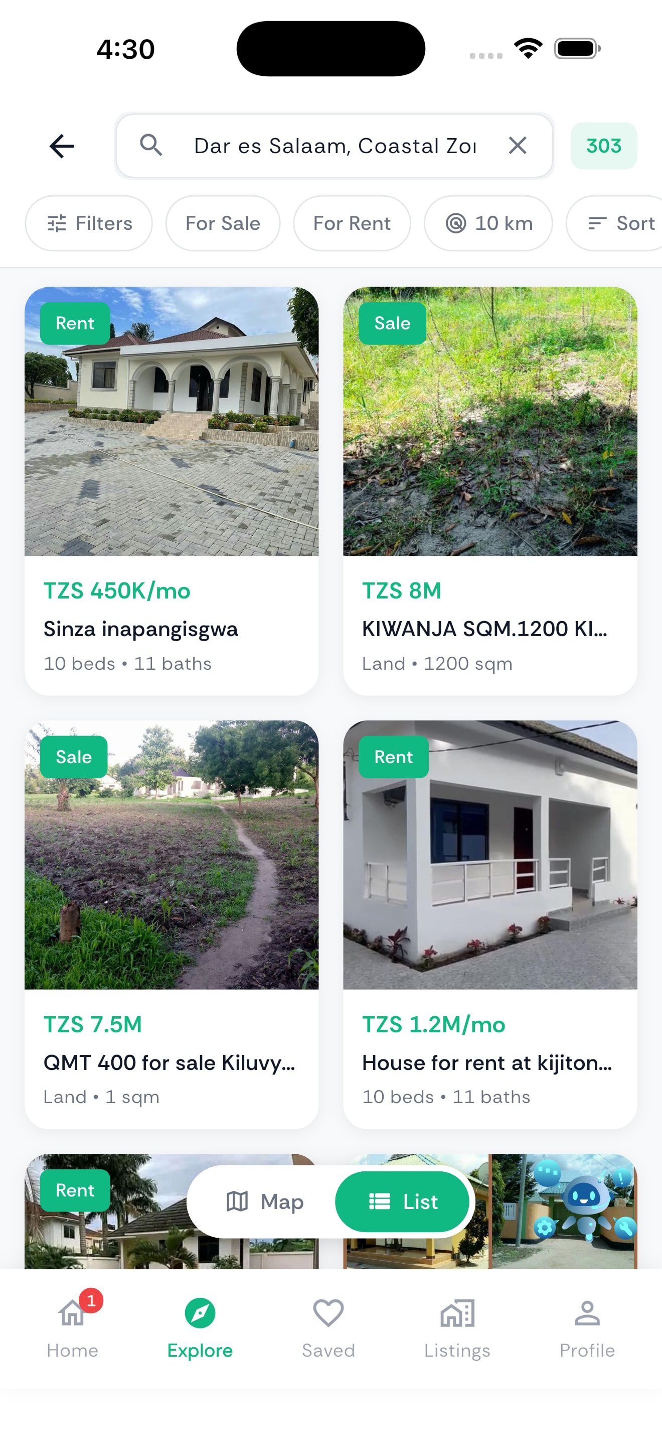 Search List