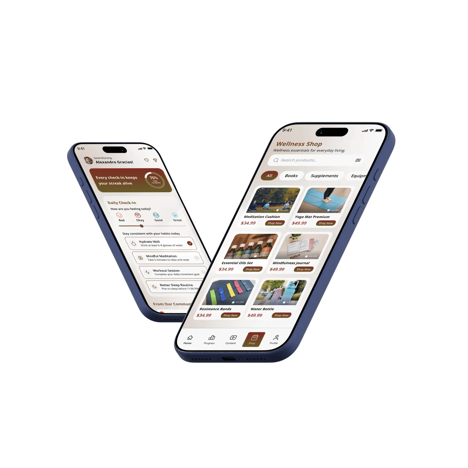 Wellness & Accountability App - project overview
