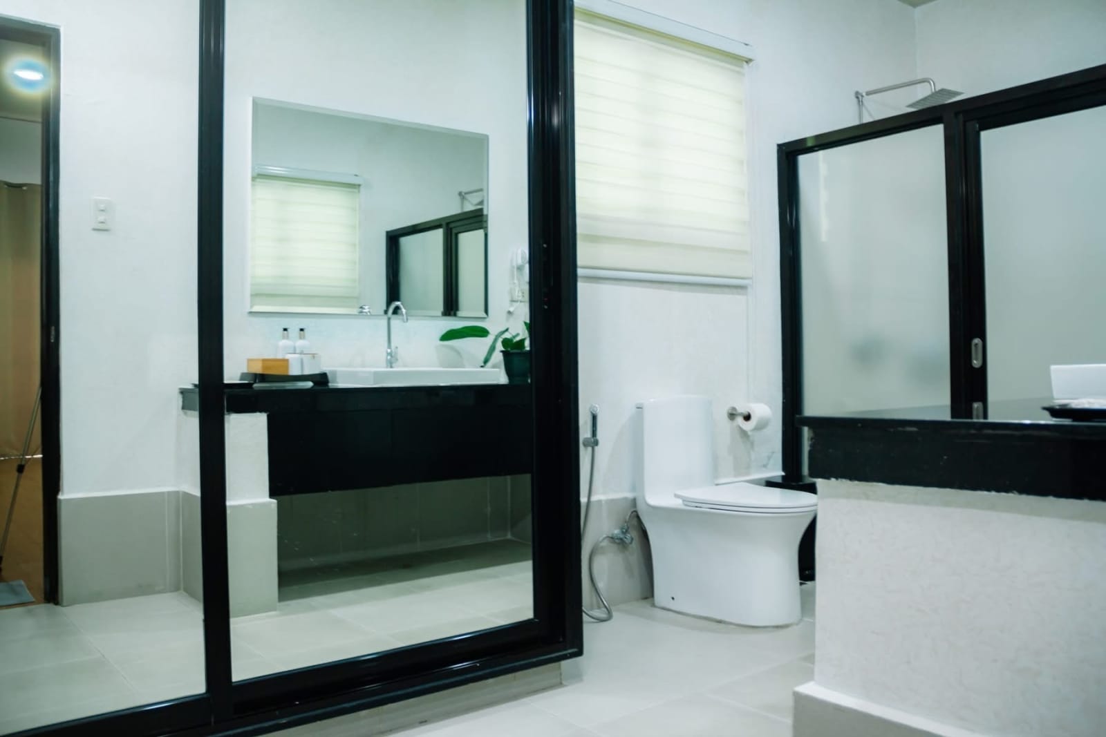 Bathroom inside a private villa at The Forest Villas resort in Jala-Jala, Rizal
