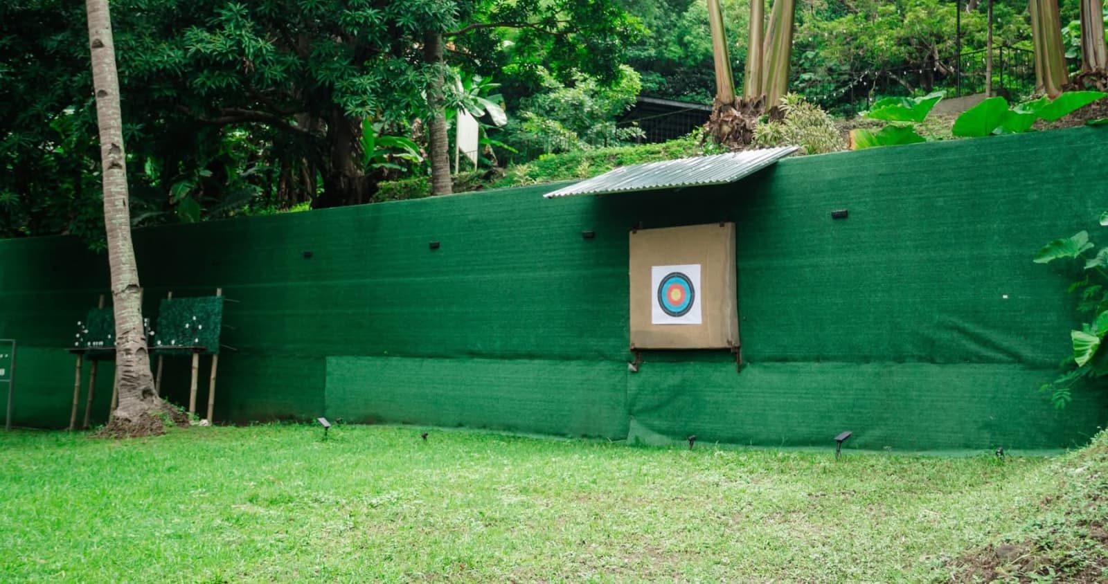 Archery area at The Forest Villas resort in Jala-Jala, Rizal