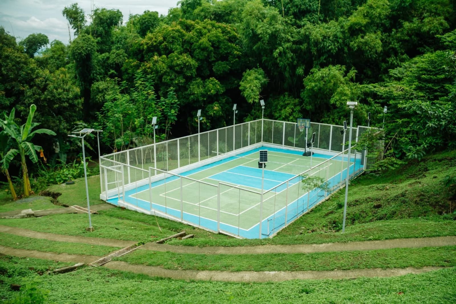 Basketball and Pickleball Court facility at Jala-Jala resort