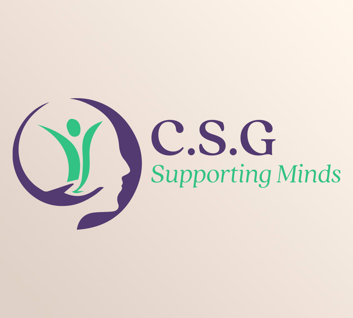 CSG Supporting Minds Logo