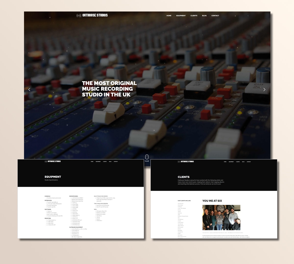 Outhouse Studio Website