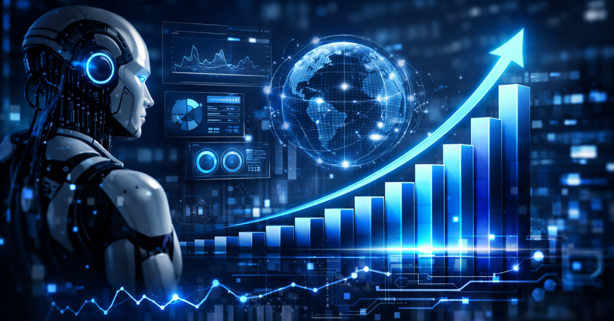 revenue growth charts ai automation