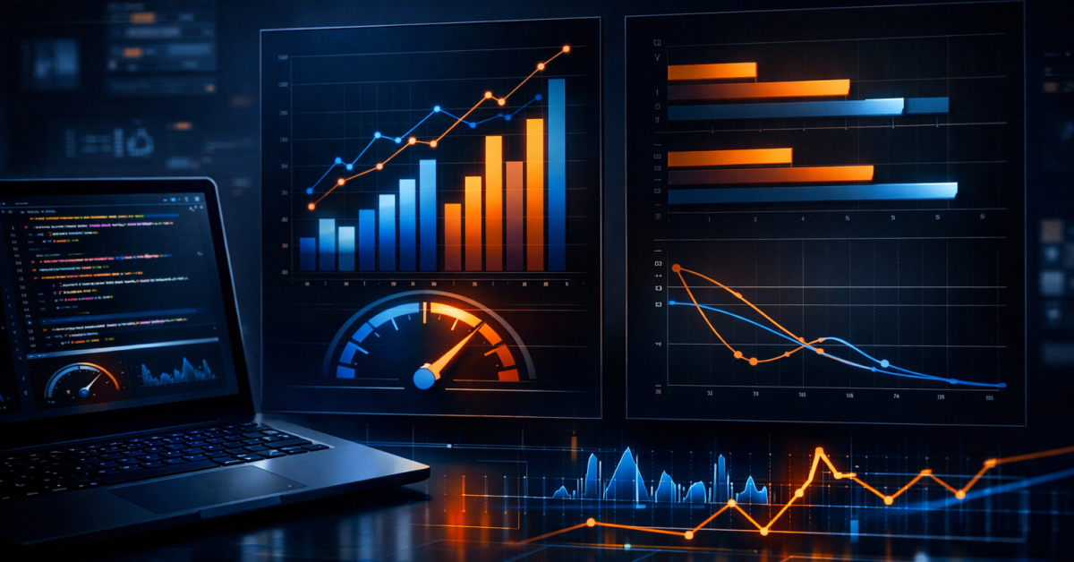 coding performance comparison charts