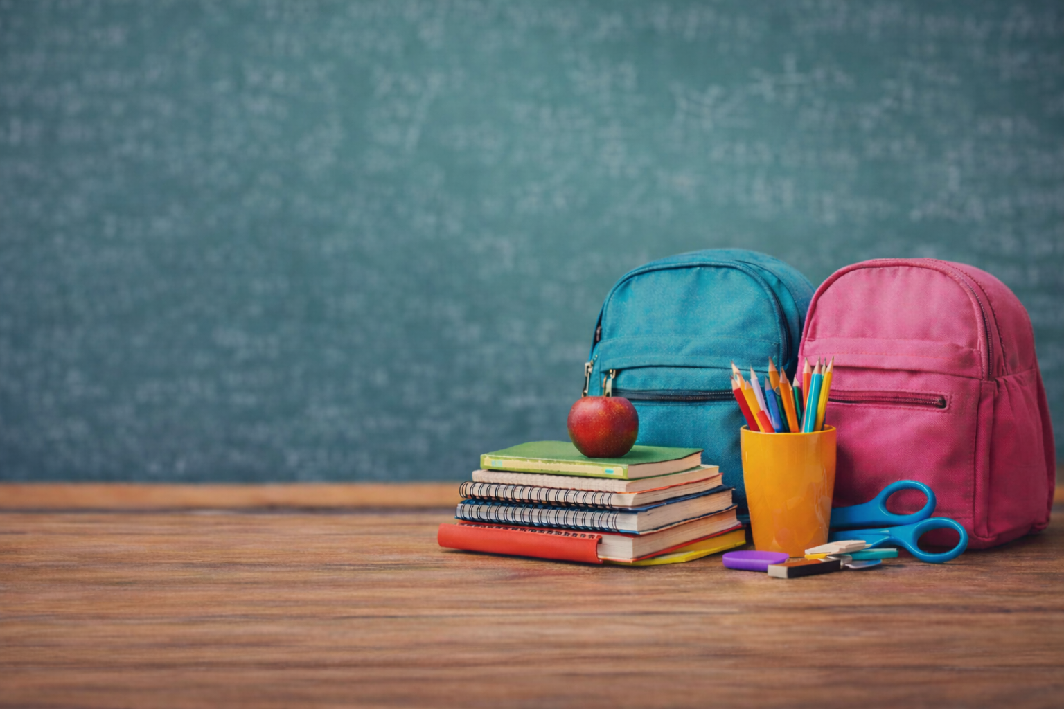 Kit escolar pronto para o dia a dia
