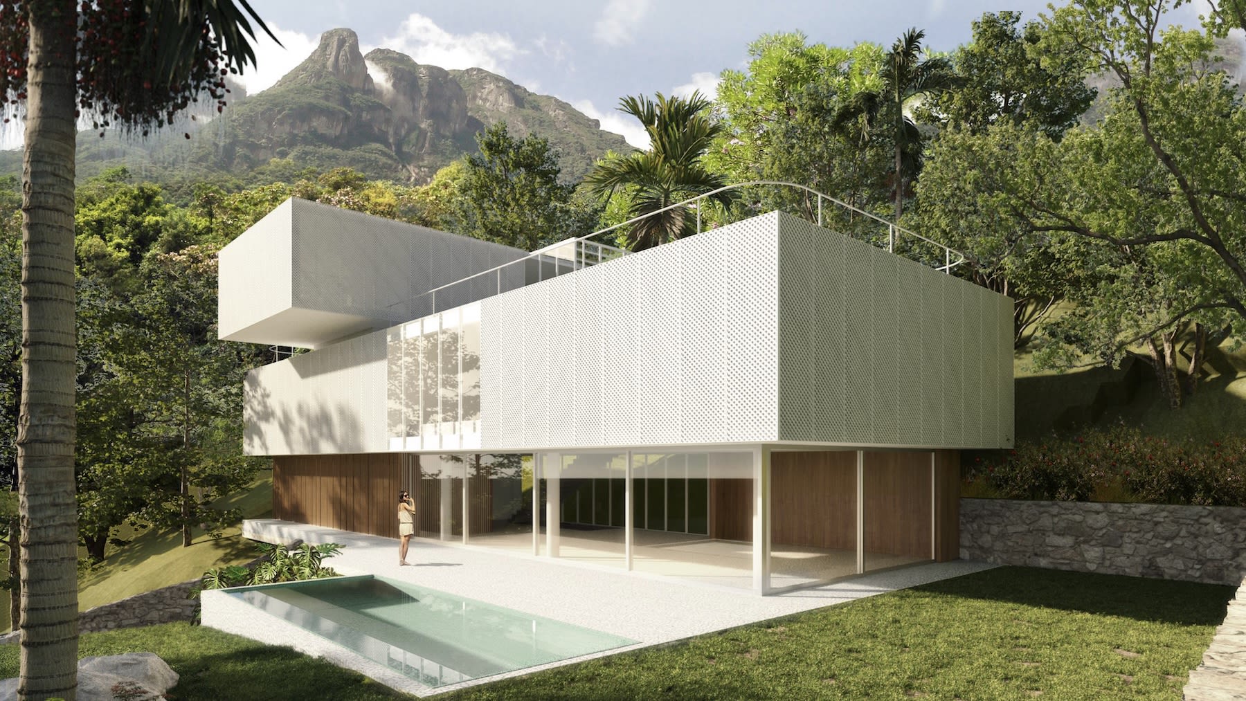 Estreia no Mercado – Residência Contemporânea no Condomínio São Pedro, Guarujá