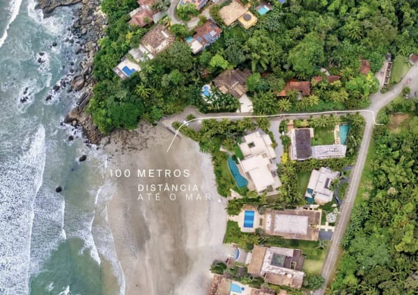 Localização privilegiada a 100 metros da praia