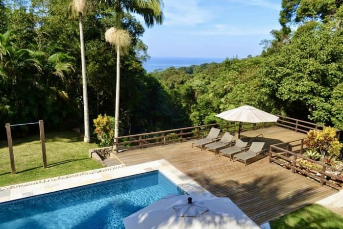 Refúgio na Mata Atlântica – Uma Chácara de Luxo com Vista ao Longe para o Mar em Tijucopava. — foto 13