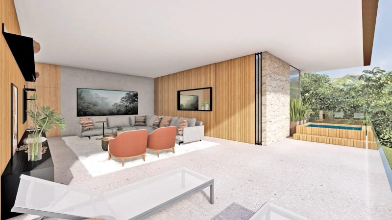 Terreno Frente ao Mar no Condomínio Iporanga – Vista 360° e Projeto Aprovado — foto 2