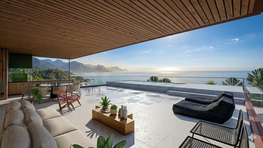 Terreno Frente ao Mar no Condomínio Iporanga – Vista 360° e Projeto Aprovado