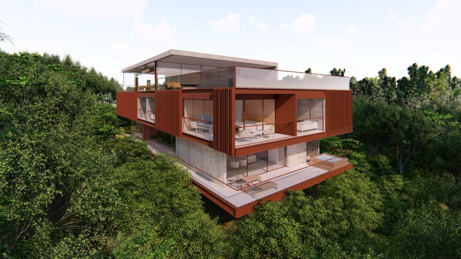 Terreno Frente ao Mar no Condomínio Iporanga – Vista 360° e Projeto Aprovado