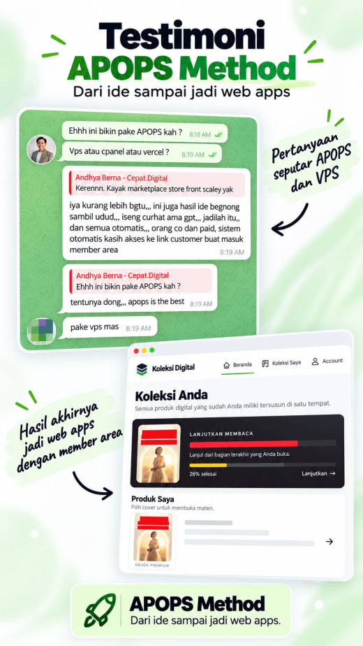 Testimoni Pengguna APOPS 10 Oktober 2026