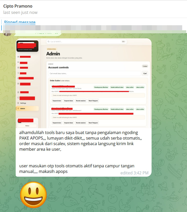 Testimoni Cipto Pramono pengguna APOPS Method