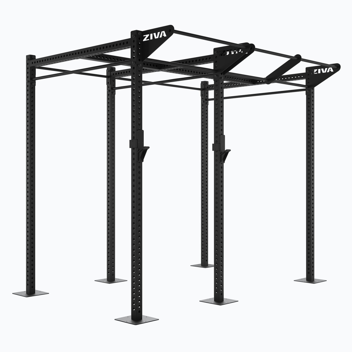 Khung Gánh Tạ, Power Racks & Giàn Rigs (Rigs & Racks) | ZIVA® 37 Giàn Khung Tập Đa Năng Độc Lập Tự Đứng ZIVA XP (Cao 2.7m (9ft), Trạm 3.0m / 10ft)