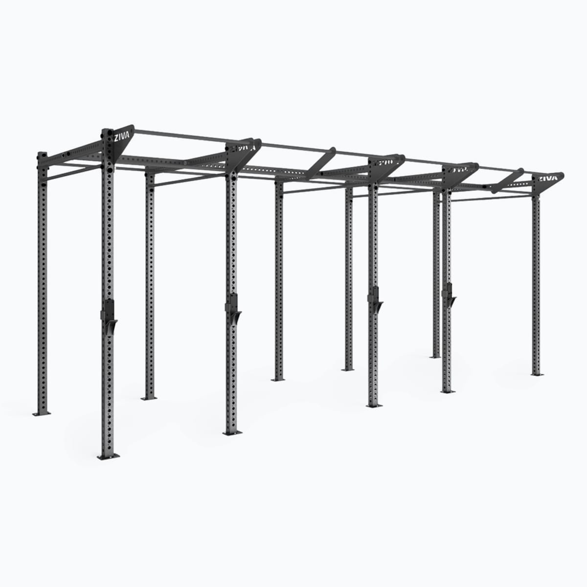 Khung Gánh Tạ, Power Racks & Giàn Rigs (Rigs & Racks) | ZIVA® 36 Giàn Khung Tập Đa Năng Độc Lập Tự Đứng ZIVA XP (Cao 2.7m (9ft), Trạm 6.1m / 20ft)