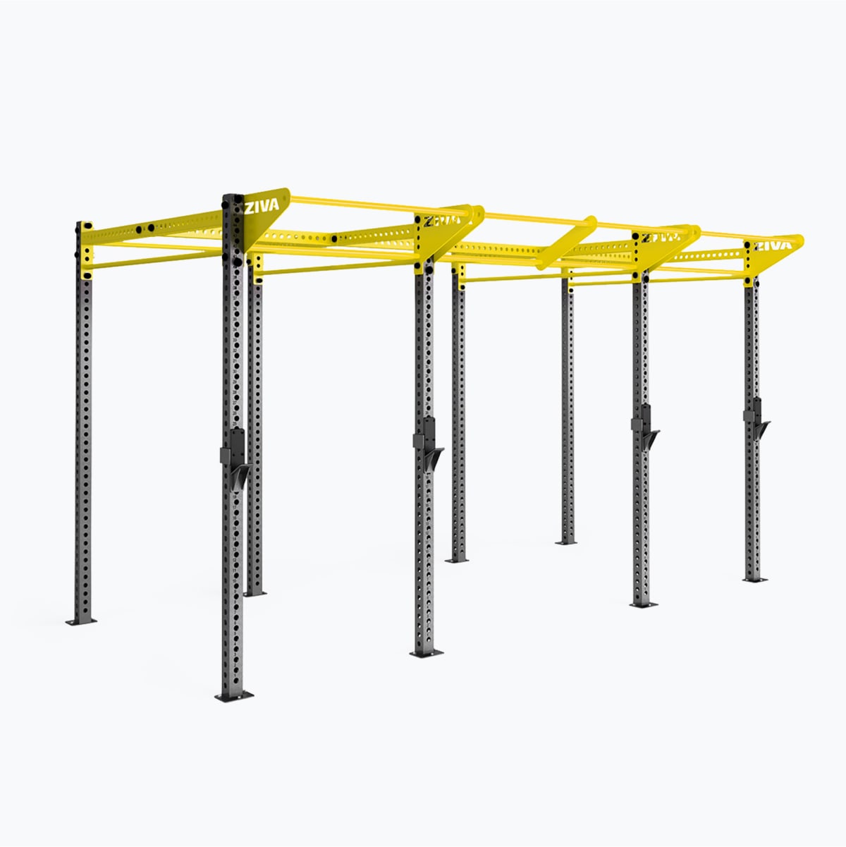 Khung Gánh Tạ, Power Racks & Giàn Rigs (Rigs & Racks) | ZIVA® 99 Giàn Khung Tập Đa Năng Độc Lập Tự Đứng ZIVA XP (Cao 2.4m (8ft), Trạm 4.3m / 14ft)