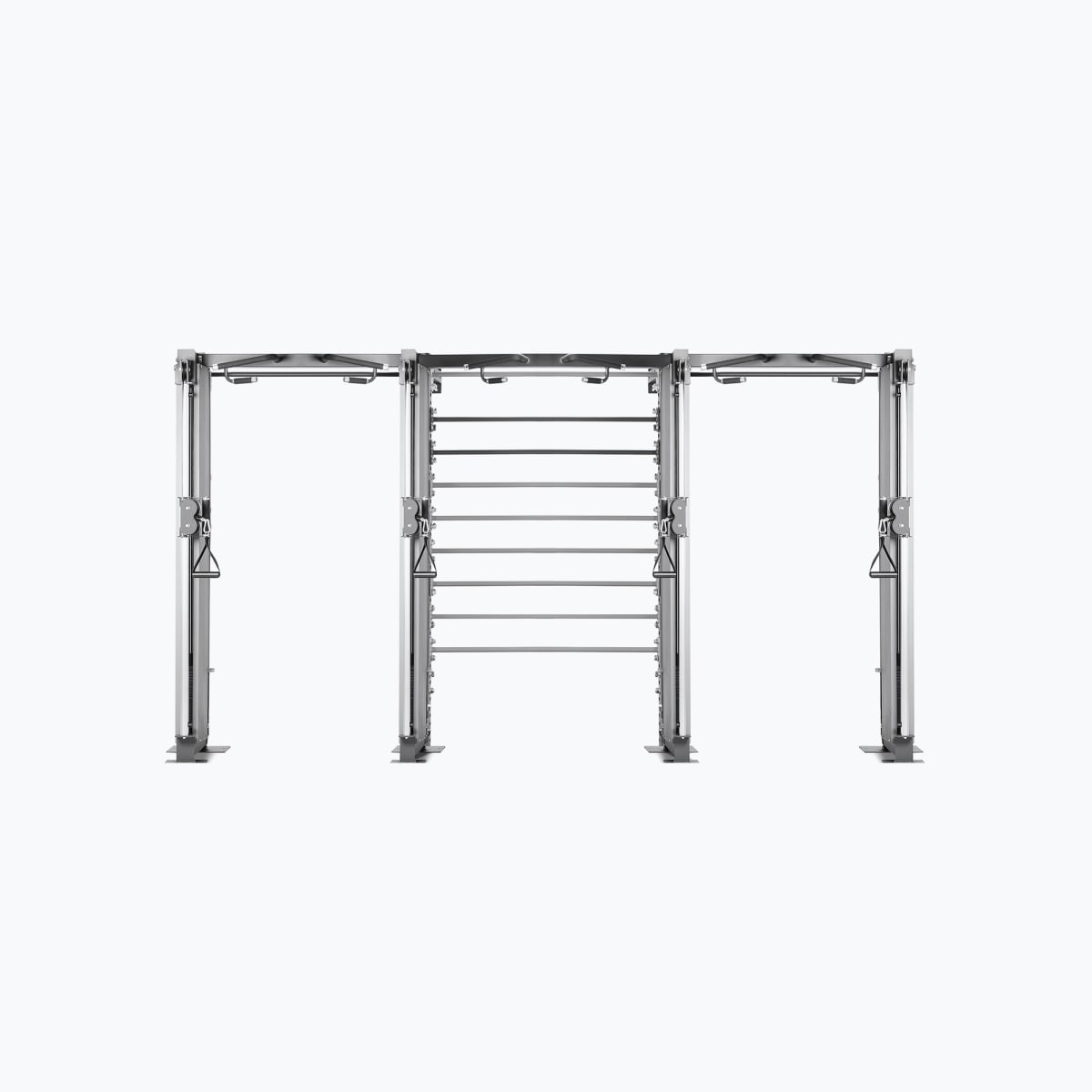 Khung Gánh Tạ, Power Racks & Giàn Rigs (Rigs & Racks) | ZIVA® 84 Trạm Máy Kéo Cáp Đa Năng ZIVA XP Kèm Đòn Tạ Olympic Huấn Luyện Hiệu Suất Cao ZIVA XP