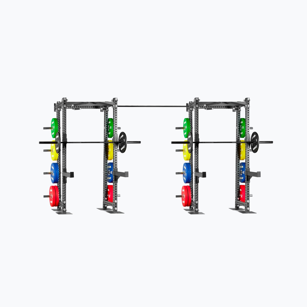 Khung Gánh Tạ, Power Racks & Giàn Rigs (Rigs & Racks) | ZIVA® 83 Khung Gánh Tạ Half Rack Gắn Tường ZIVA XP Kèm Thiết Bị Gym ZIVA XP Single Pull Up Bar