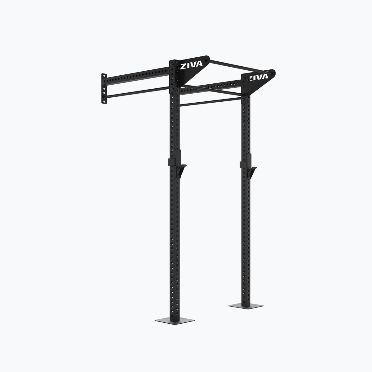 Khung Gánh Tạ, Power Racks & Giàn Rigs (Rigs & Racks) | ZIVA® 34 Giàn Khung Tập Đa Năng Gắn Tường ZIVA XP (Cao 2.7m (9ft), Trạm 1.2m / 4ft)