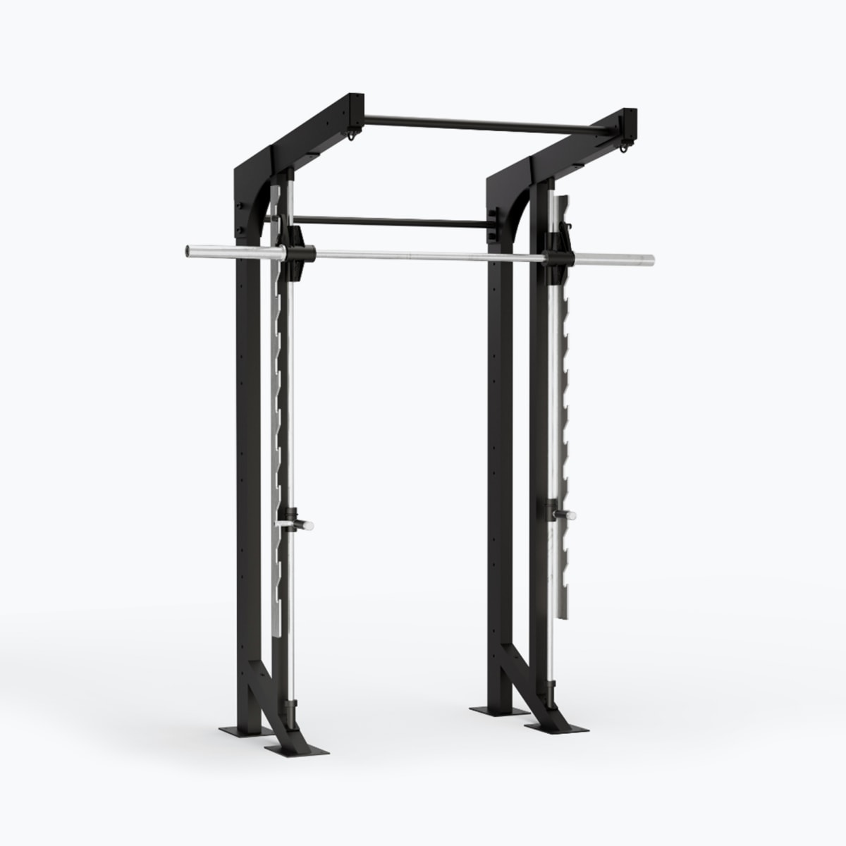 Khung Gánh Tạ, Power Racks & Giàn Rigs (Rigs & Racks) | ZIVA® 132 Khung Gánh Tạ Trượt Có Ray An Toàn (Smith Machine) ZIVA XP2
