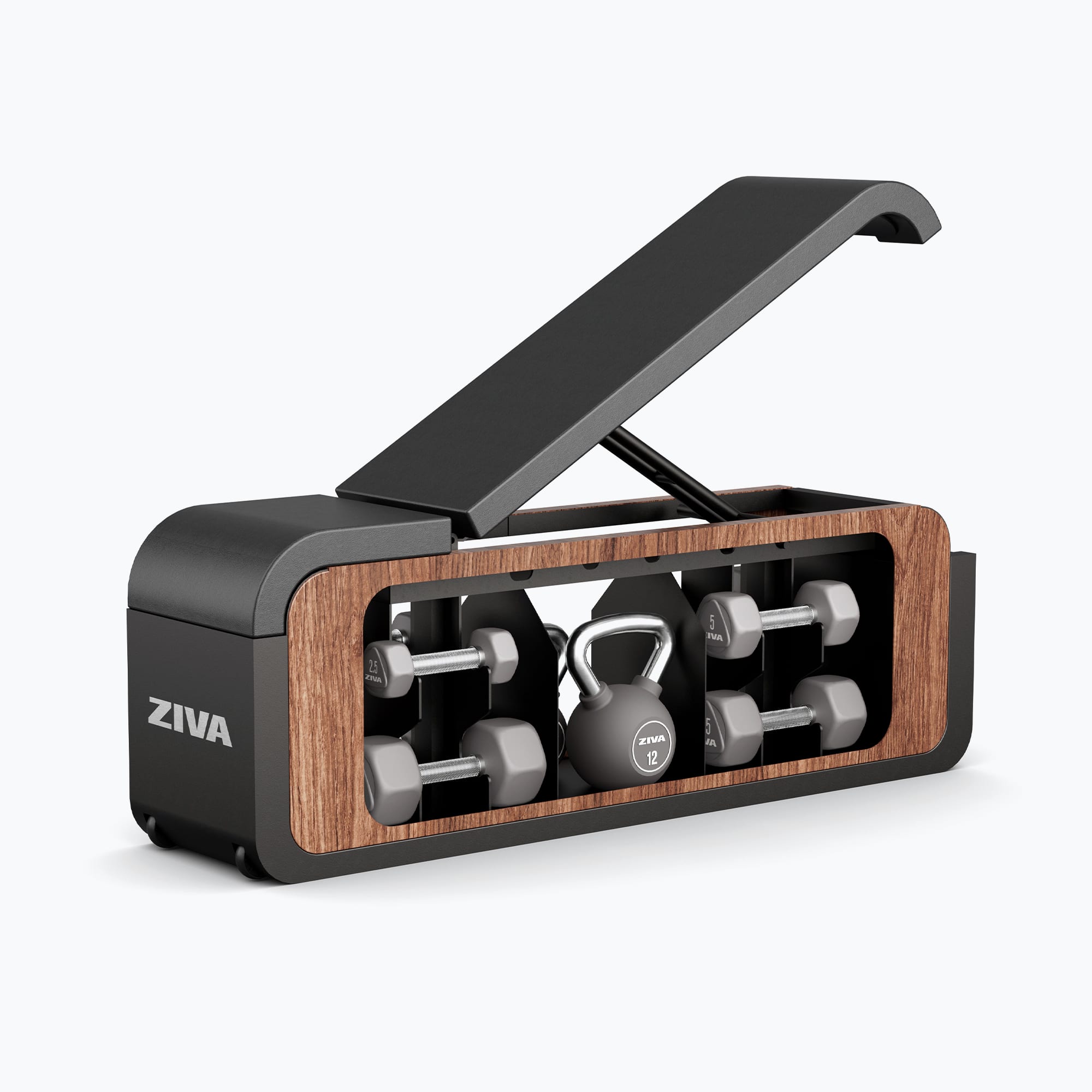 LUMINA FUNCTIONAL BENCH (4-PAIR DUMBBELLS)