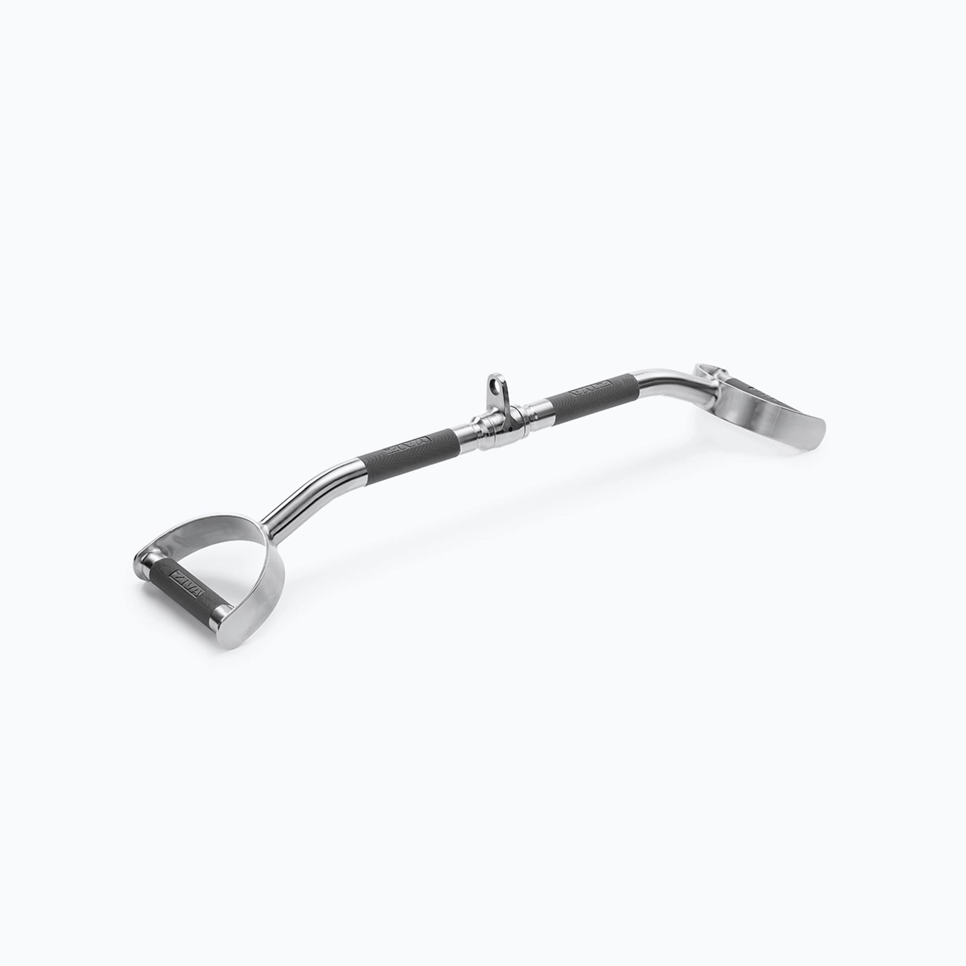 PERFORMANCE HARD CHROME SHORT LAT BAR WITH PU GRIP - 76CM
