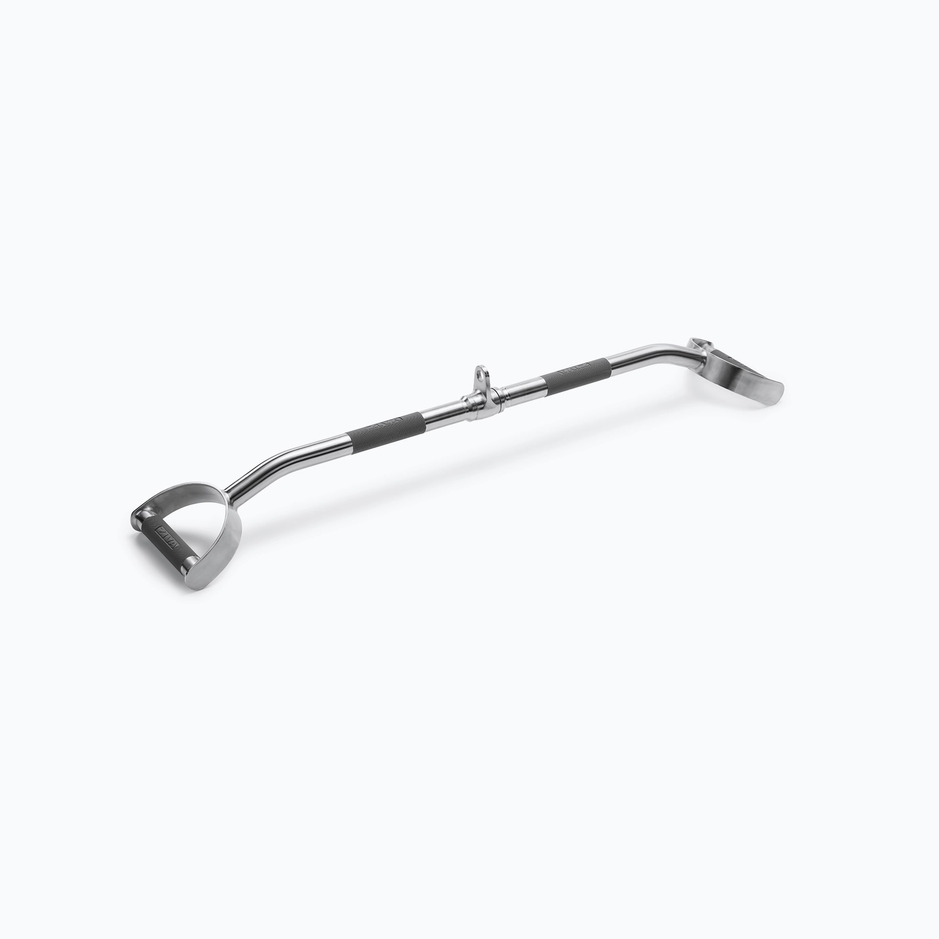 PERFORMANCE HARD CHROME LONG LAT BAR WITH PU GRIP - 96CM