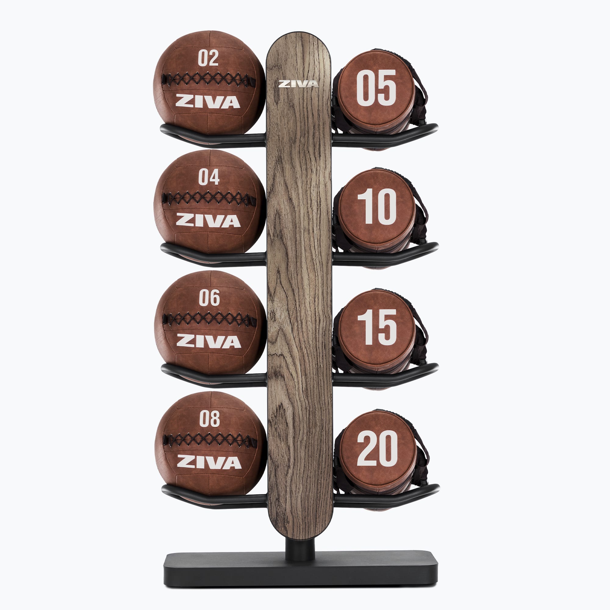 LUMINA WALL BALL (2-8KG) SET + LUMINA POWER CORE BAG SET (5 -20KG) + LUMINA 8-PIECE FUNCTIONAL STORAGE RACK