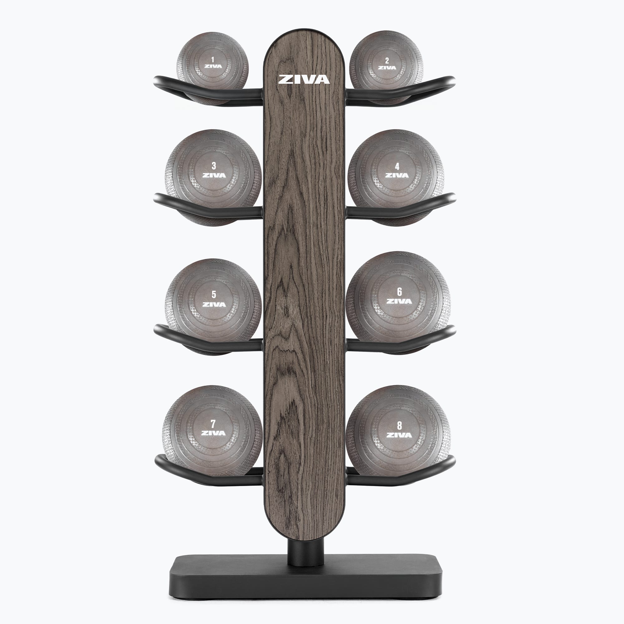 LUMINA MEDICINE BALL 1-8KG SET + LUMINA 8 MULTI-BALL TREE