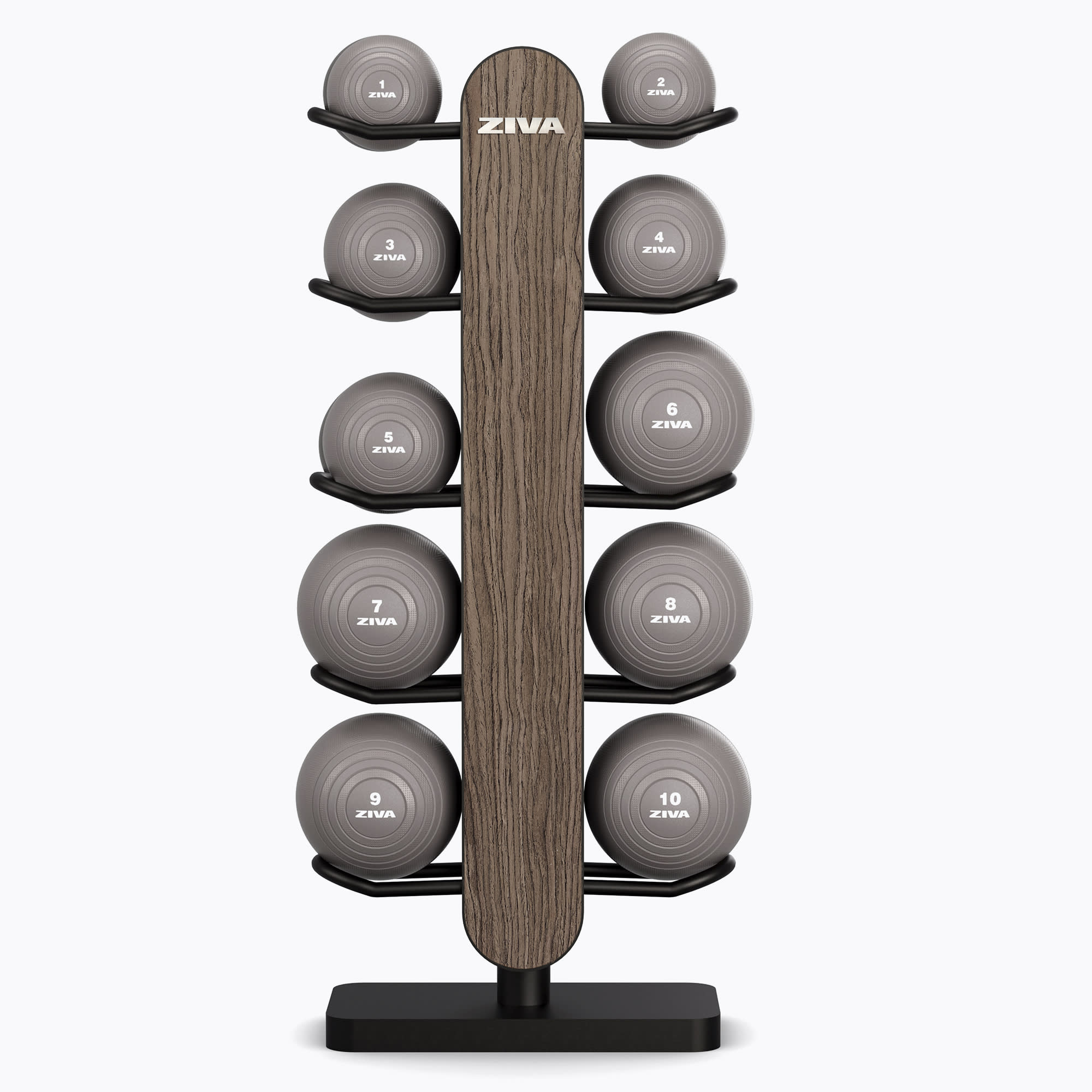 LUMINA MEDICINE BALL 1-10KG SET + LUMINA 10 MULTI-BALL TREE