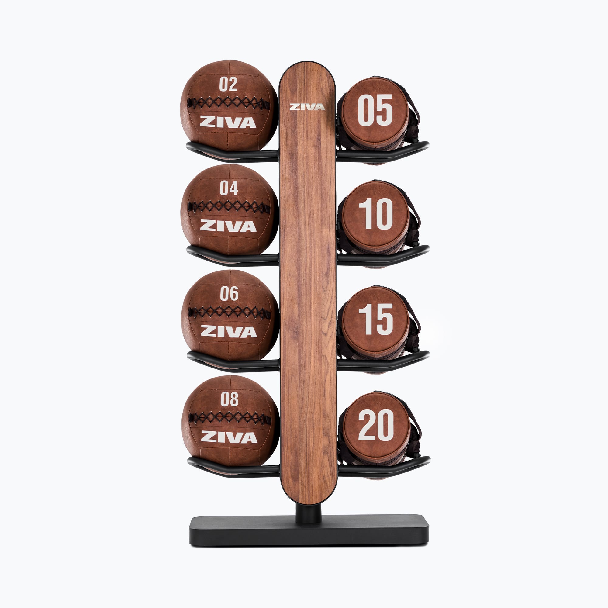 LUMINA WALL BALL (2-8KG) SET + LUMINA POWER CORE BAG SET (5 -20KG) + LUMINA 8-PIECE FUNCTIONAL STORAGE RACK