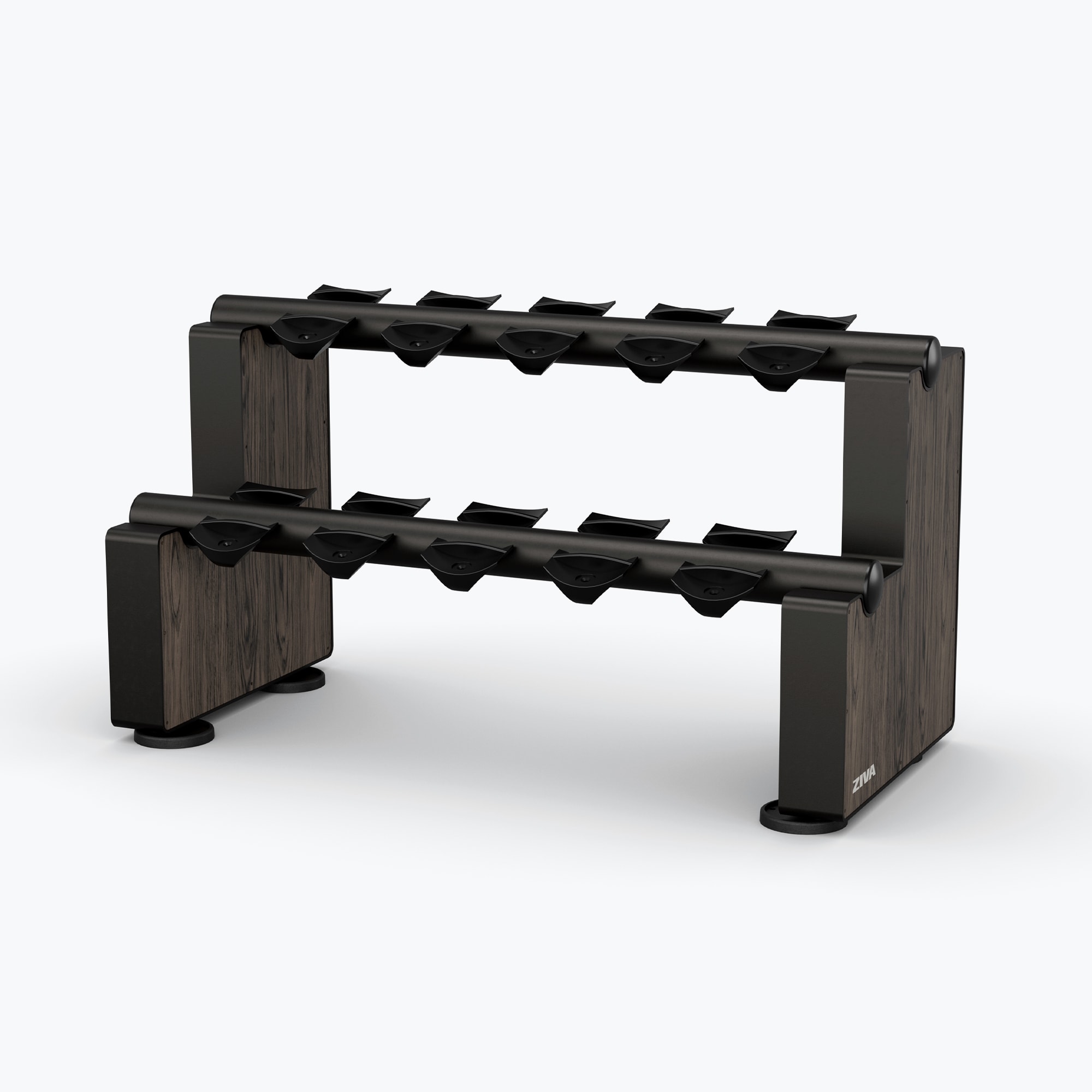 RACK COMPACTO HORIZONTAL PARA HALTERES LUMINA