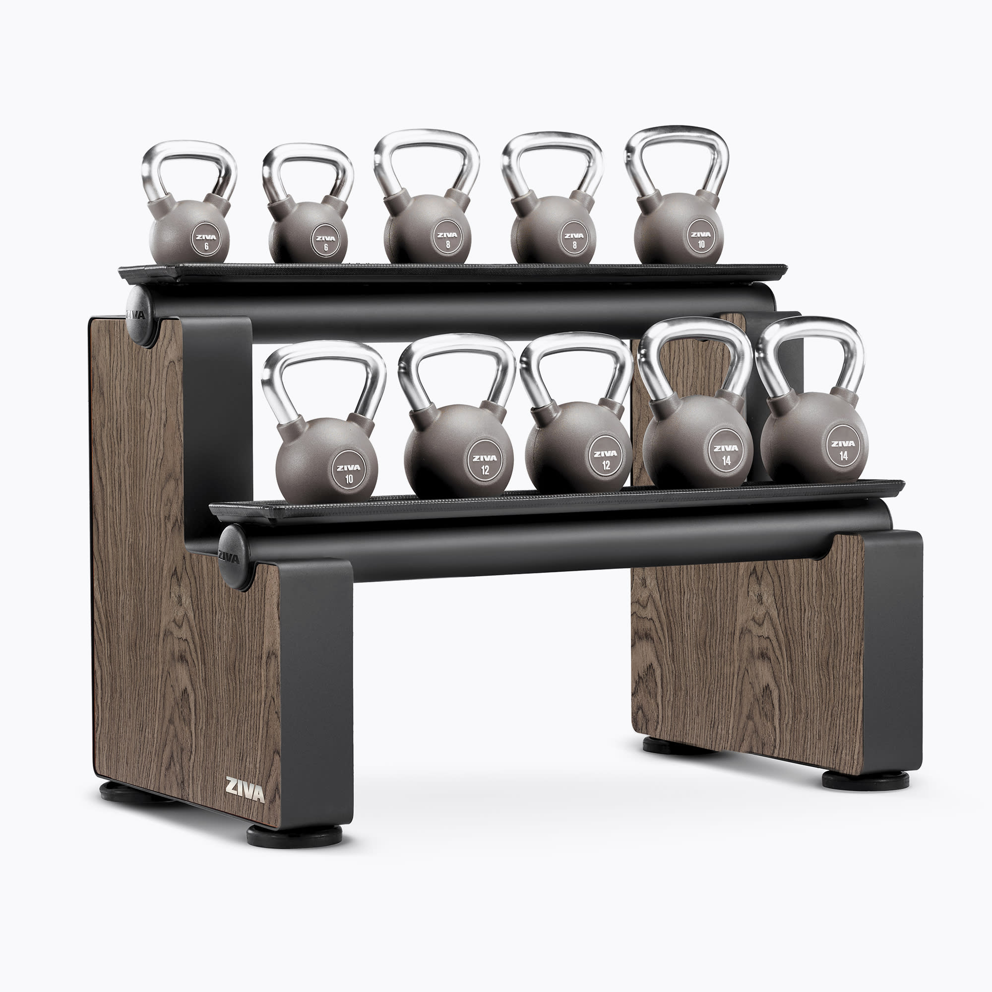 JUEGO DE PESAS RUSAS DE URETANO LUMINA + SOPORTE PARA PESAS RUSAS LUMINA