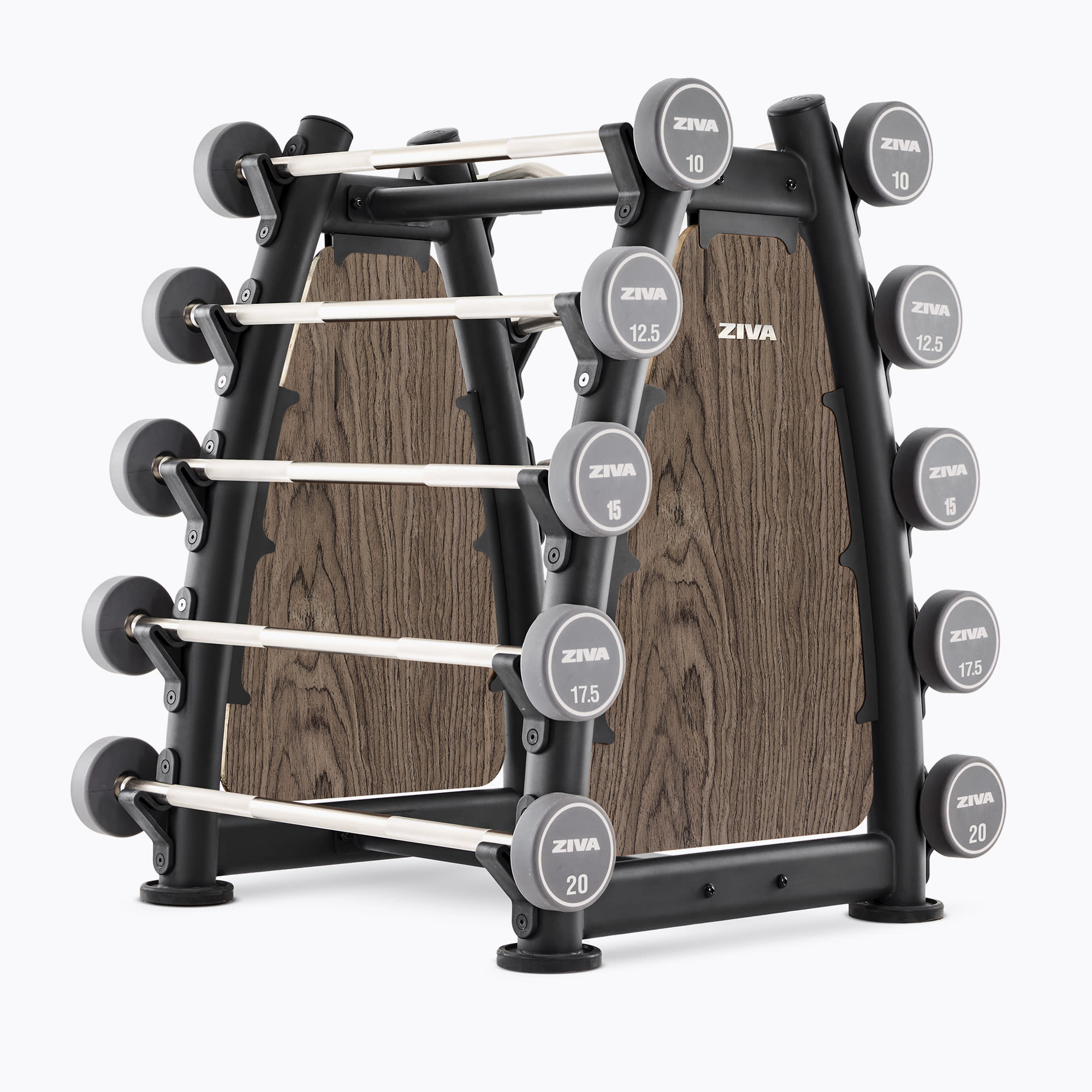LUMINA 10-PIECE BARBELL RACK SETS