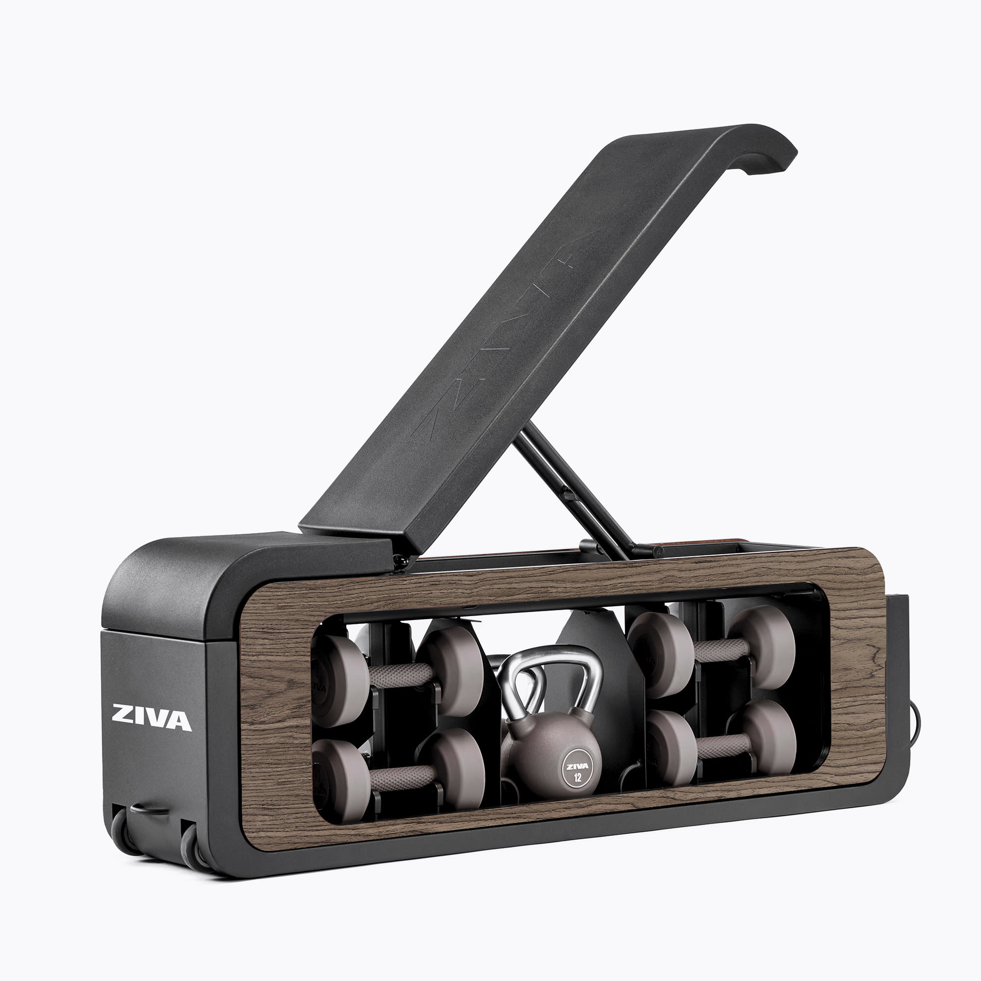 LUMINA FUNCTIONAL BENCH (4-PAIR DUMBBELLS) + ACCESSORY PACK