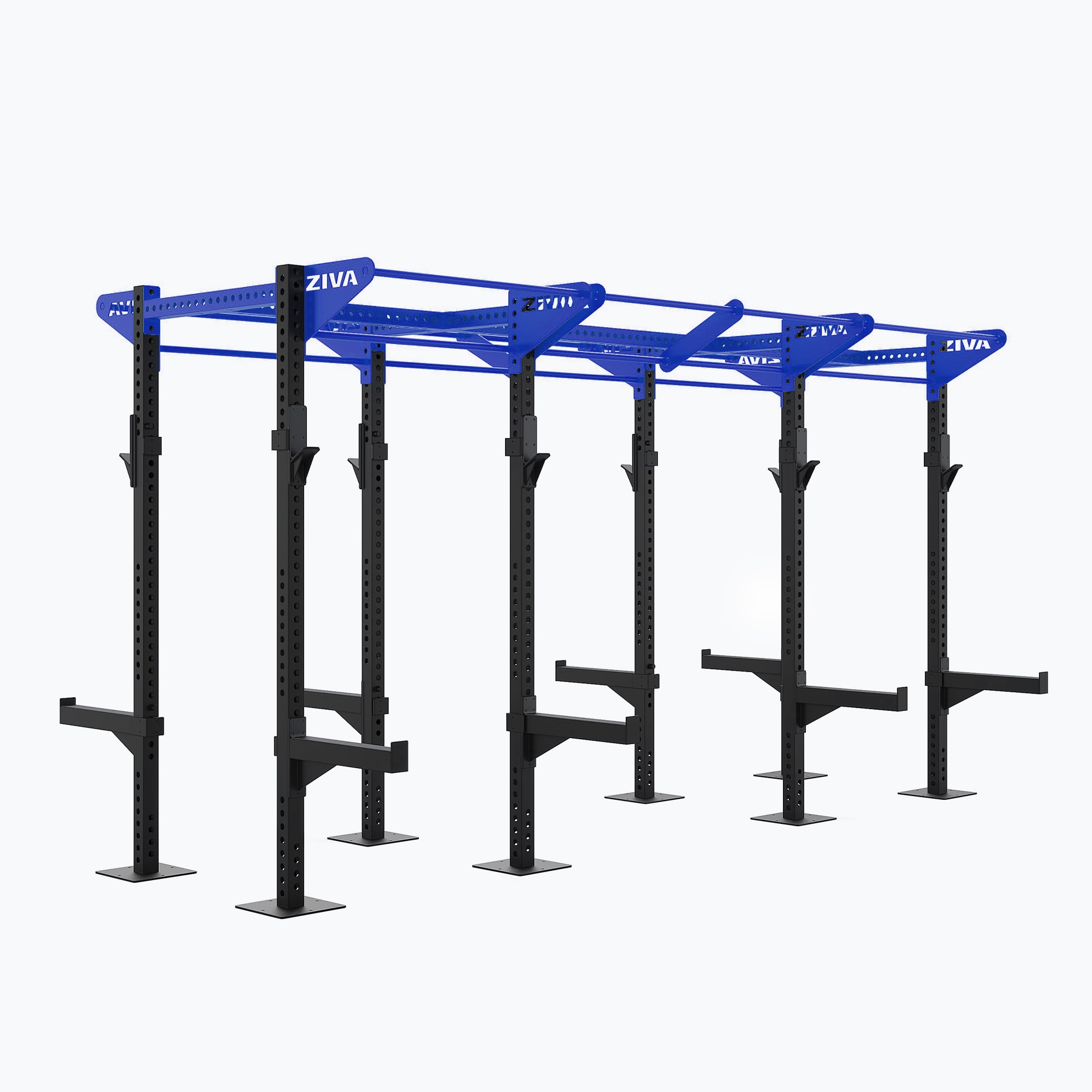 XP OUTDOORS DOUBLE-SIDED FREESTANDING SPACE SAVING RIGS WITHOUT STORAGE