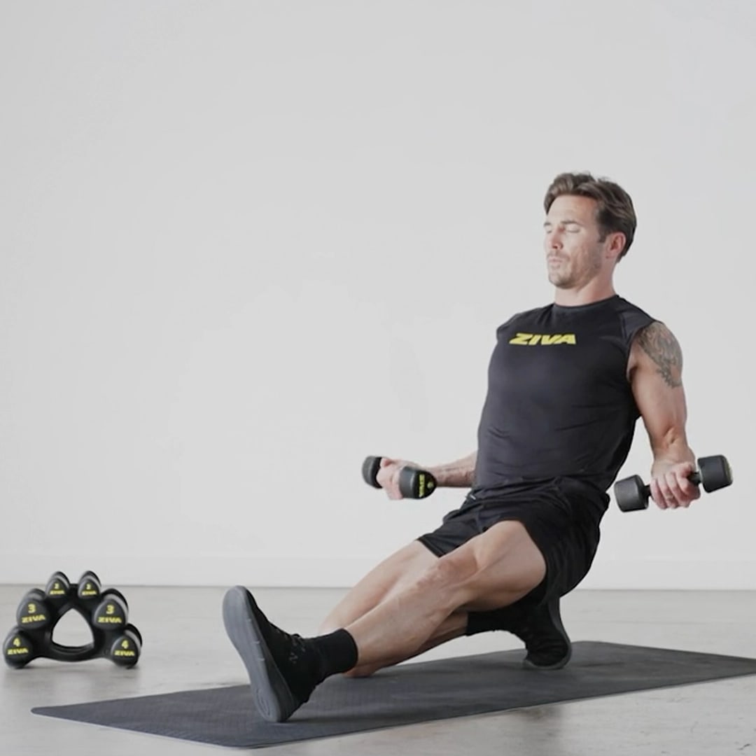 Ground Based Incline Curls