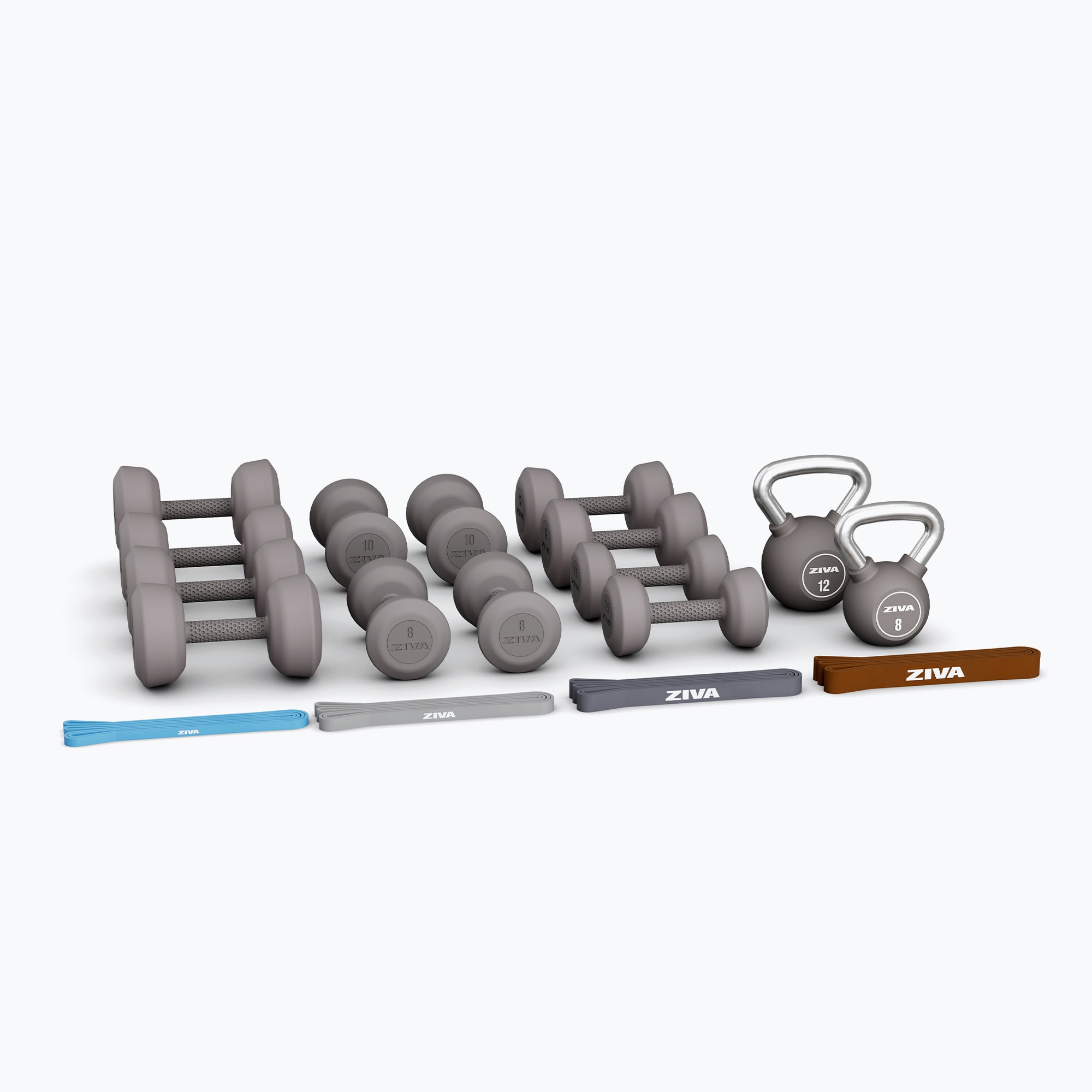 LUMINA FUNCTIONAL BENCH ACCESSORY PACK (6 DUMBBELLS)