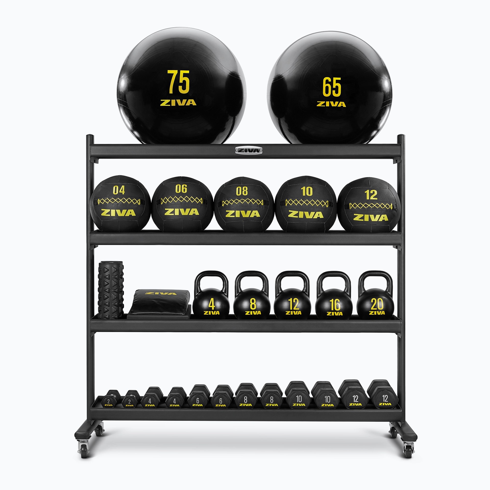 XP 4 TIER STORAGE RACK