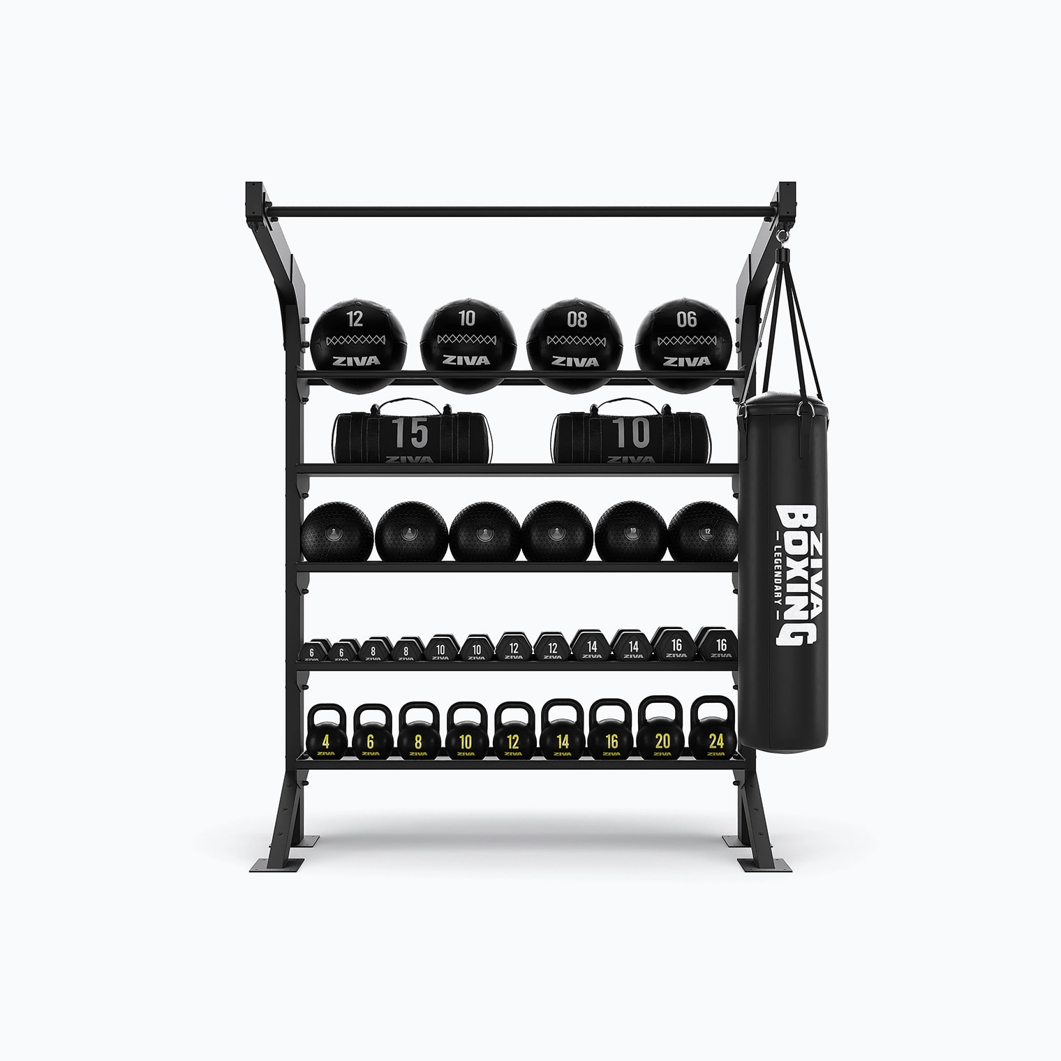 XP2 FLOOR-MOUNTED STORAGE RACK 6’