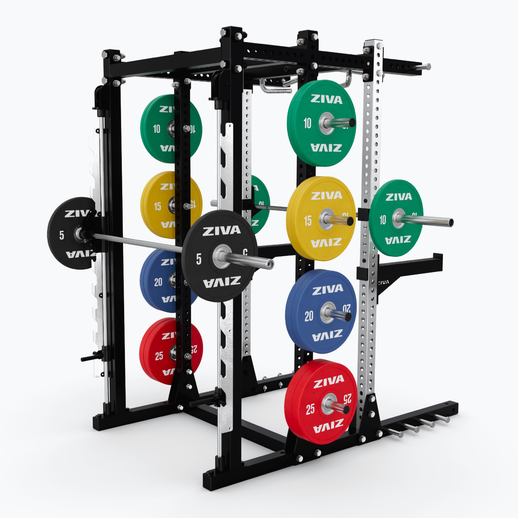 INOX HALF RACK & SMITH MACHINE - ZIVA