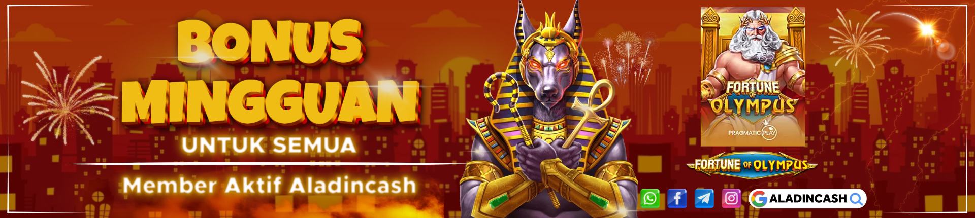 Aladincash bonus mingguan