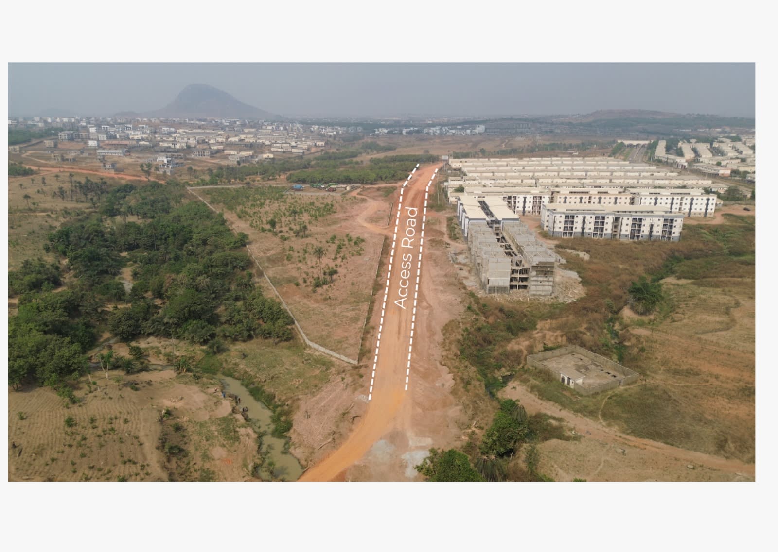 Monrovia Orchards: Access Road