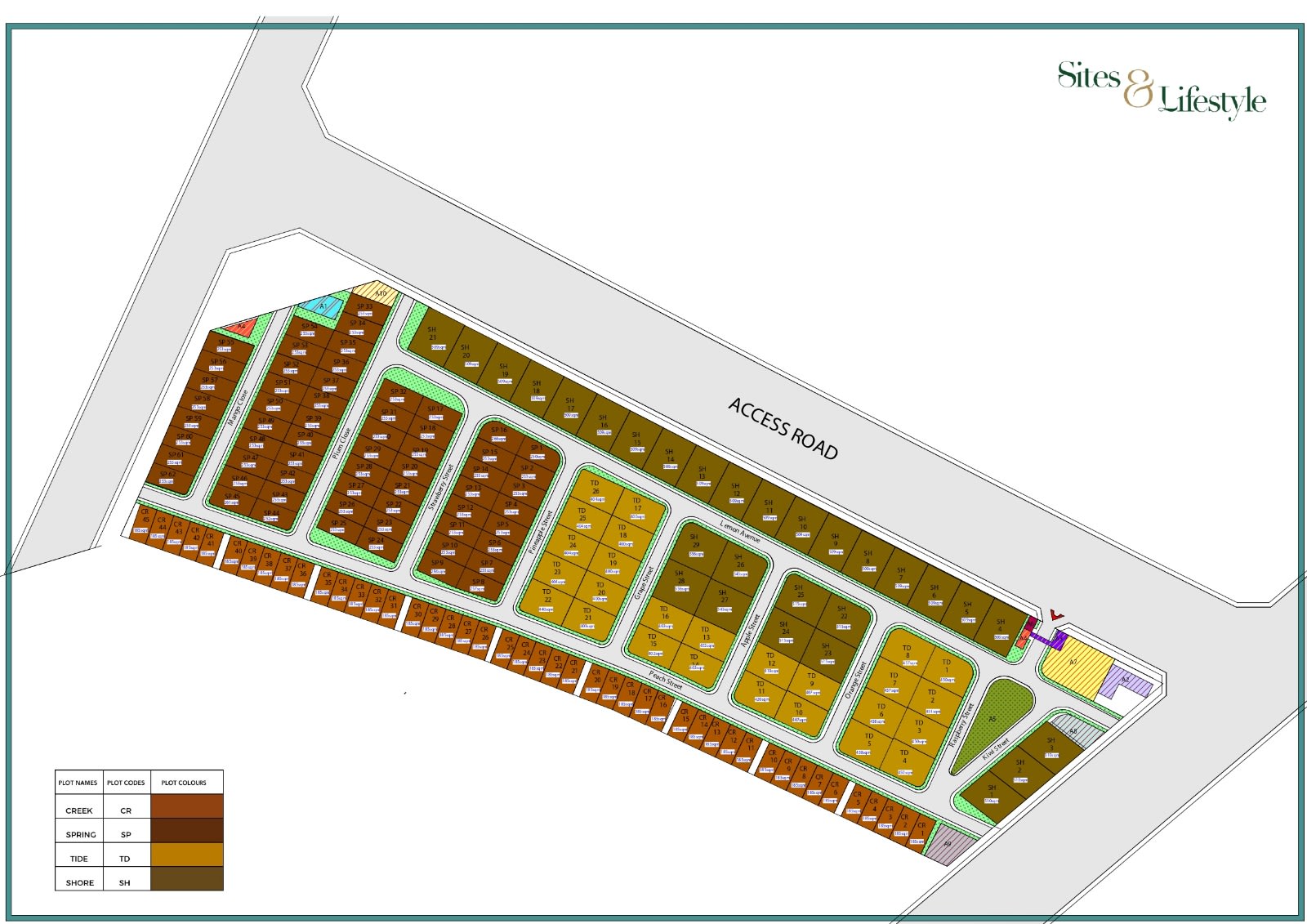 Monrovia Orchards: Project Layout