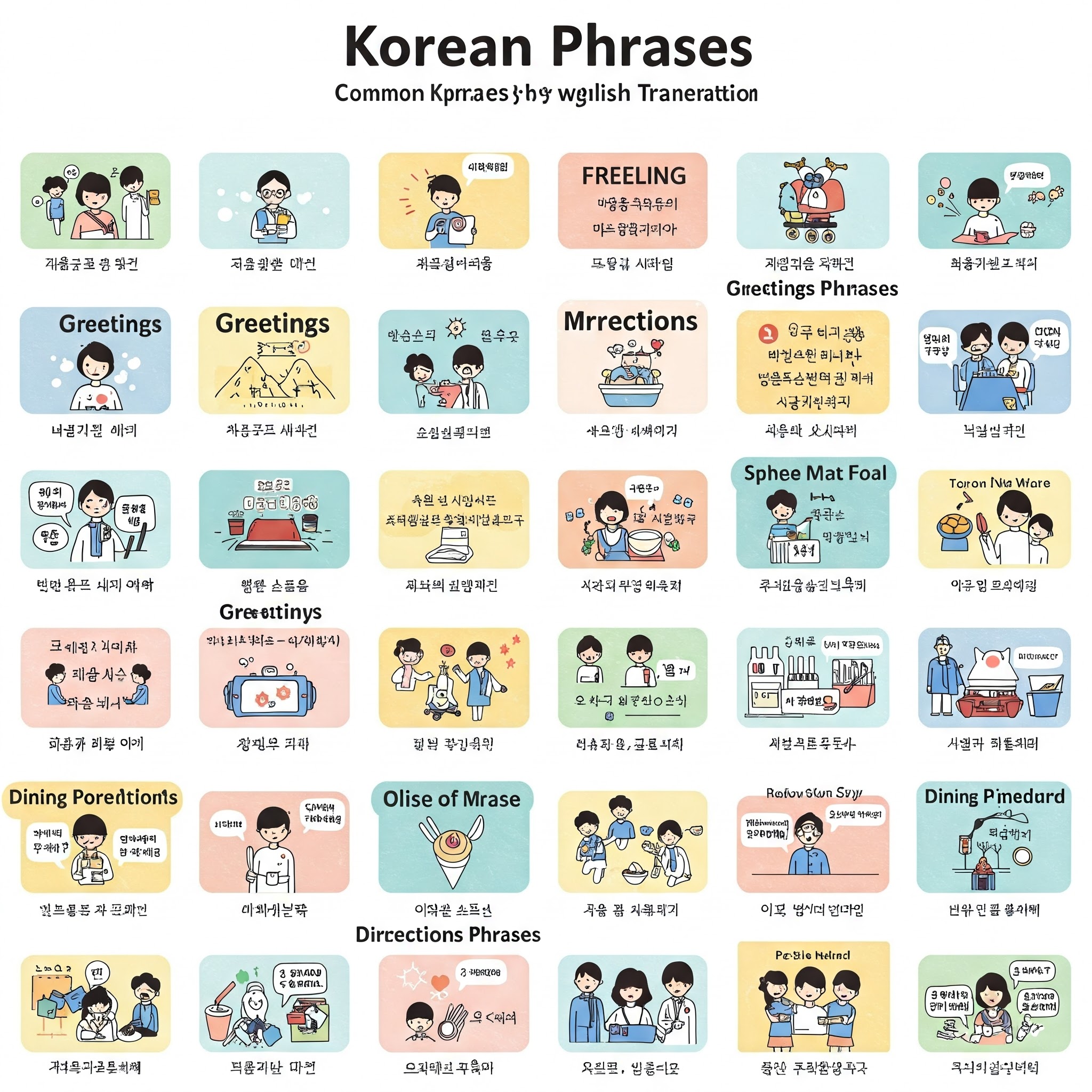 Basic Korean phrases for beginners