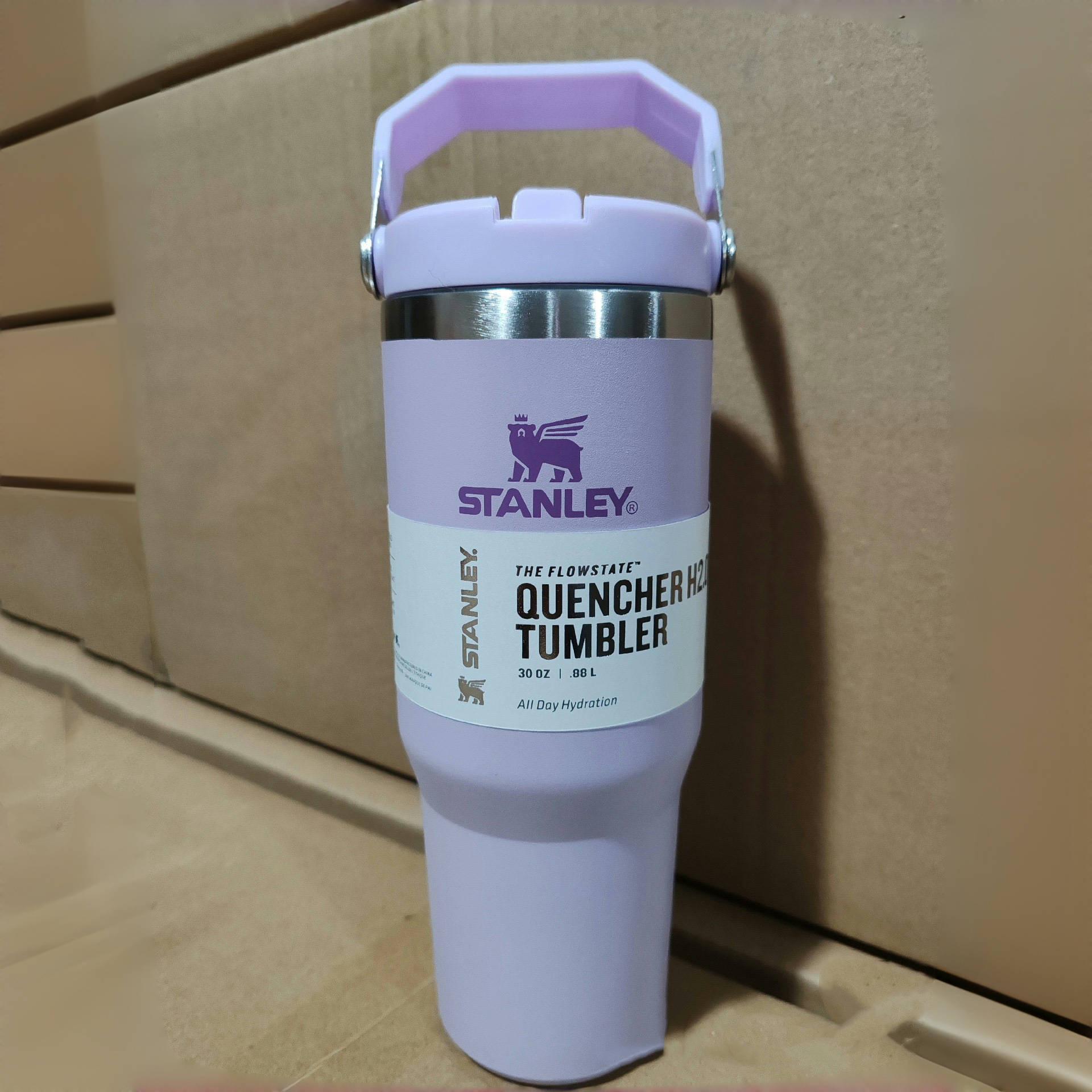 30oz IceFlow Leakproof Flip-Straw Tumbler - Lilac